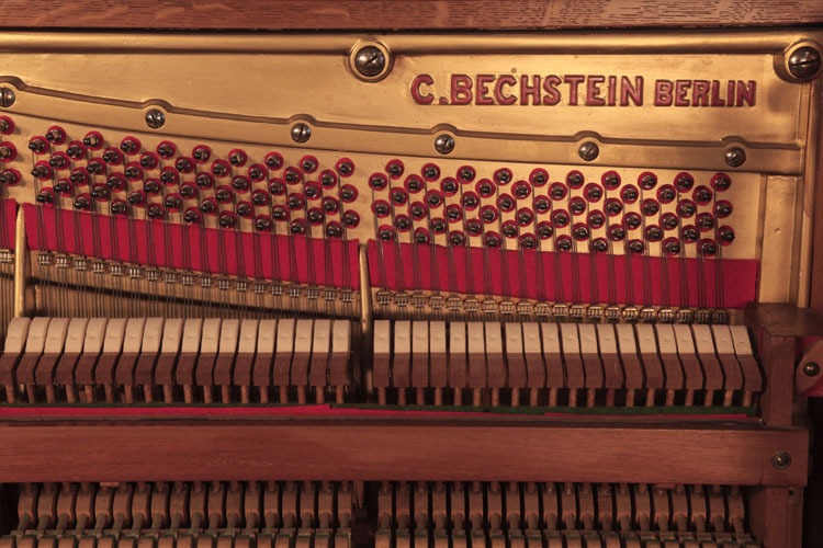Bechstein manufacturer's name on frame