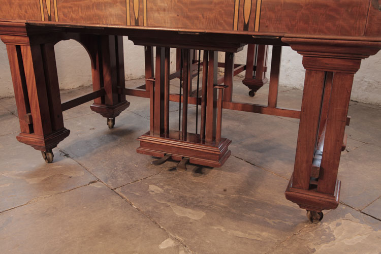 Bechtein architectural legs  attached with a cross stretcher