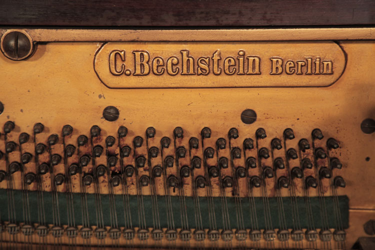 Bechstein manufacturer's name on frame