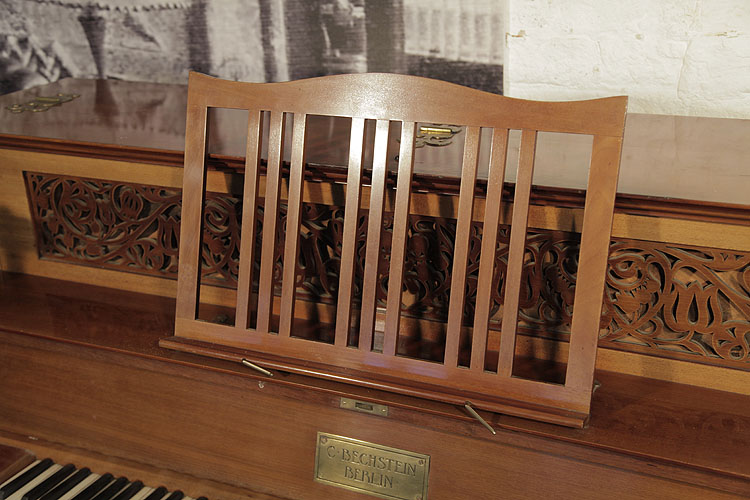 Bechstein openwork piano music desk