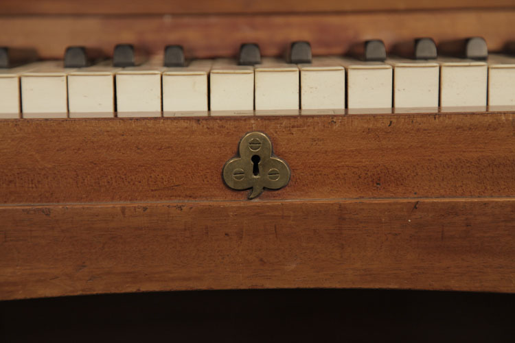 Bechstein key escutcheon in a clover leaf design