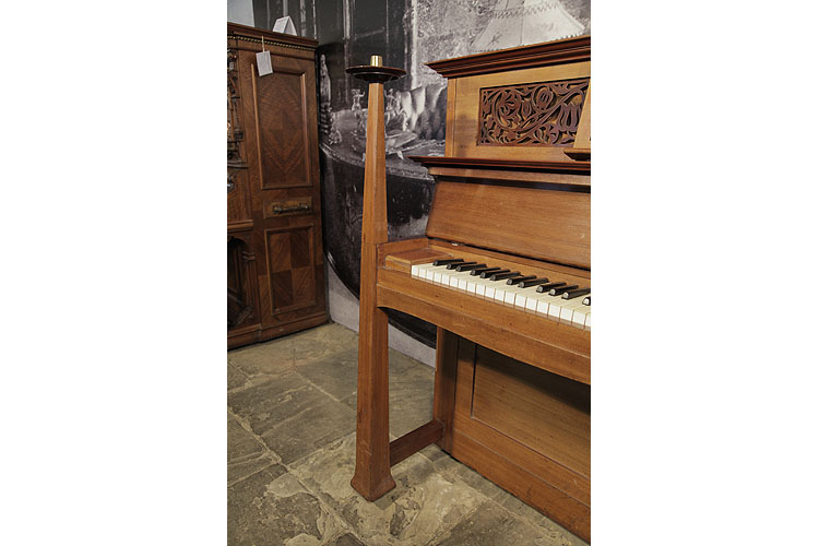 Bechstein large sculptural candlesticks