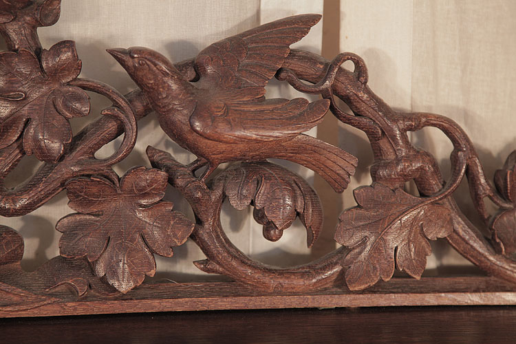 Biese Hof carved bird detail  