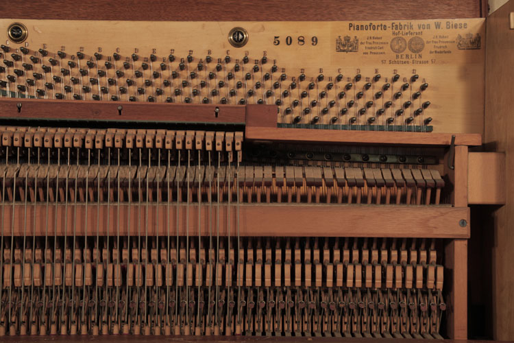 Biese Hof piano serial number