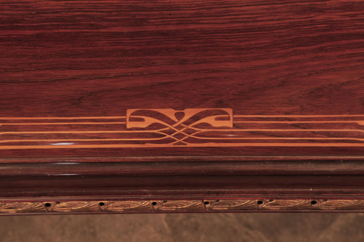 Bluthner Art Nouveau inlay on fall