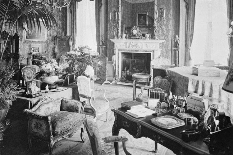 The Small Drawing Room, Marlborough House, copyright of The Royal Collection Trust