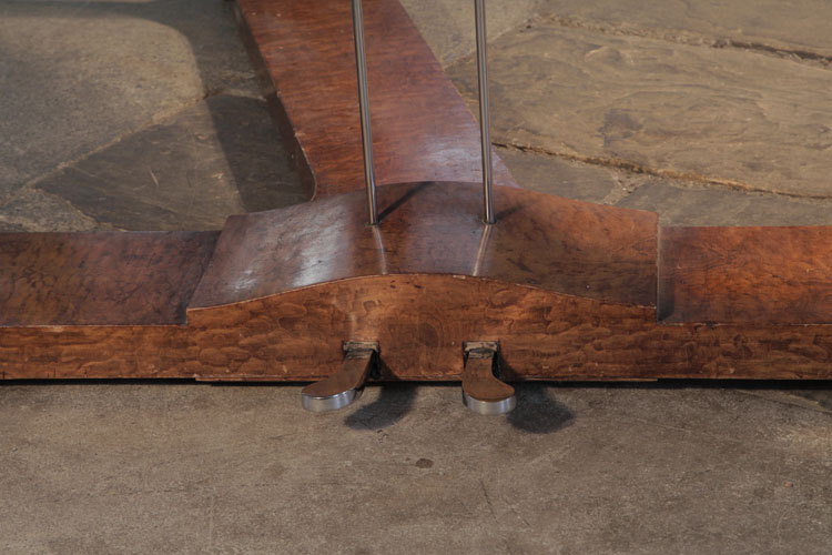 Chappell chrome  piano pedals integrated into cross stretcher