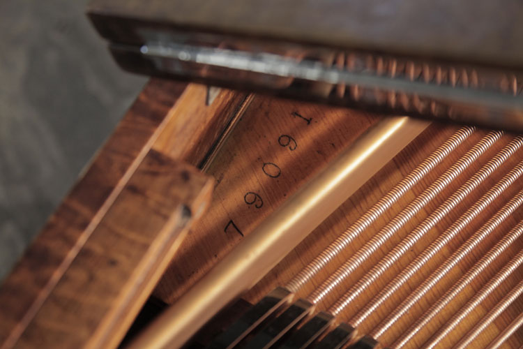 Chappell piano serial number on frame
