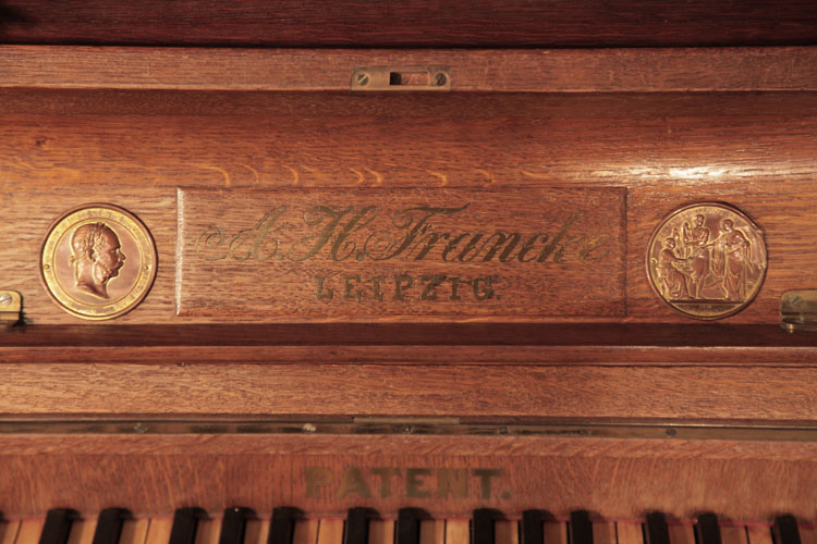 Francke manufacturer's name on fall