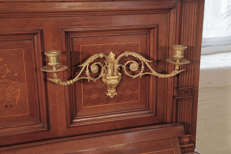 Gast ornate brass candlesticks