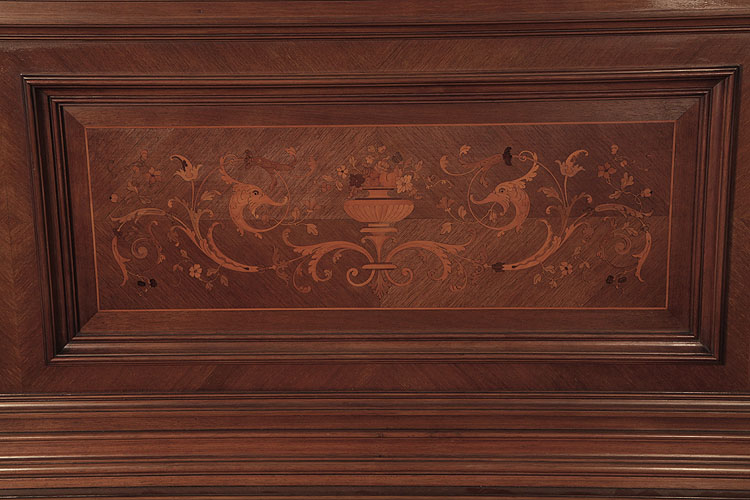 Gast front panel inlaid with urns, scrolling acanthus and flowers 