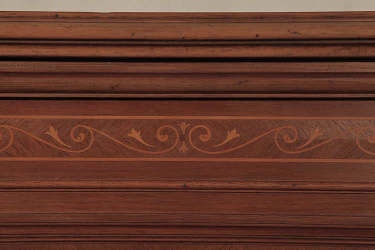 Gast scrolling rinceau inlay detail
