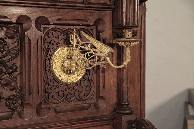 Gebruder Knake ornate brass candlesticks