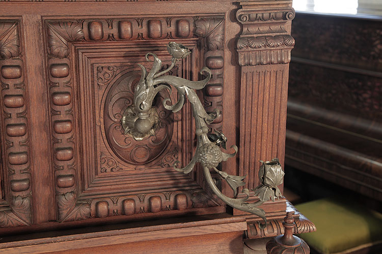 Georg Fortner candlesticks in an organic foliar design