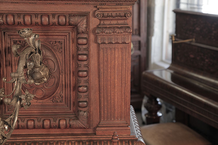 Georg Fortner carved pilaster 