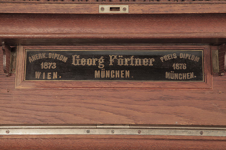 Georg Fortner manufacturer's logo on fall