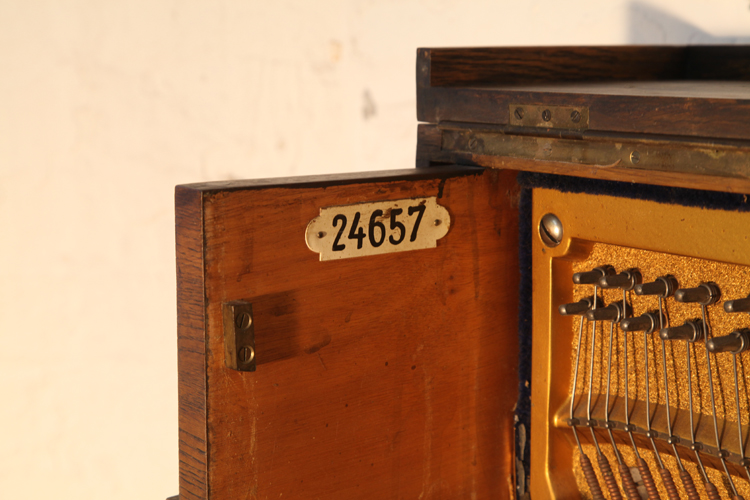 Gerhard Adams piano serial number 