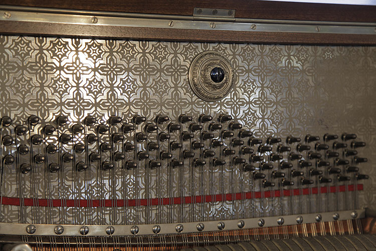 German piano pin block detail