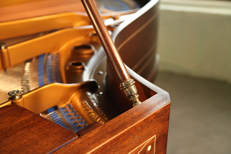 Lipp circular piano prop stick with simple brass finial