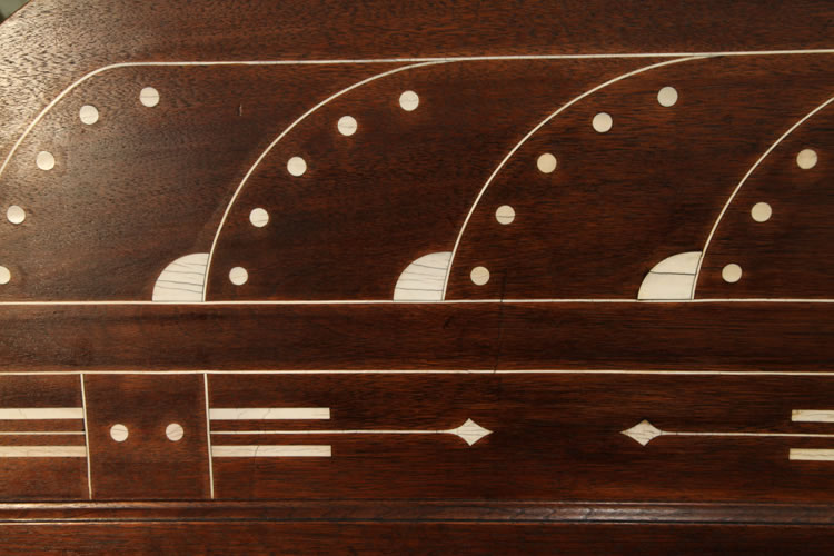  Lipp piano cheek inlaid with geometric shapes