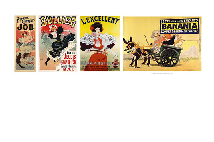 Iconic Meunier advertising designs made at the Chaix print house in Paris