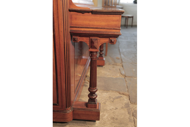 Pleyel fluted, tapered column legs