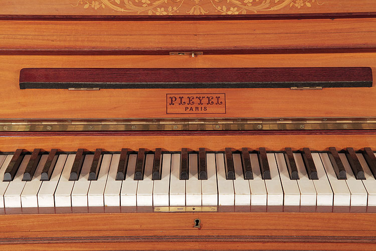 Pleyel manufacturers logo on fall