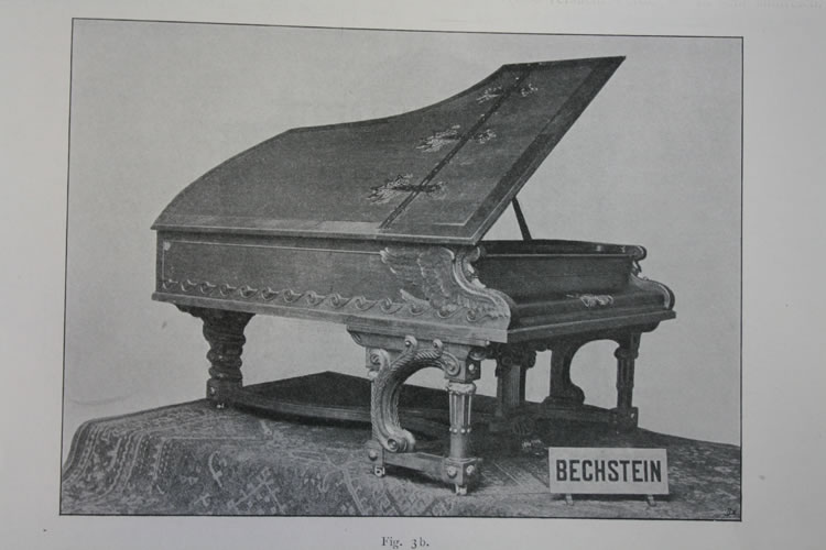 This Bechstein Model C on the Bechstein stand at the Berlin Trade Exhibition of 1898