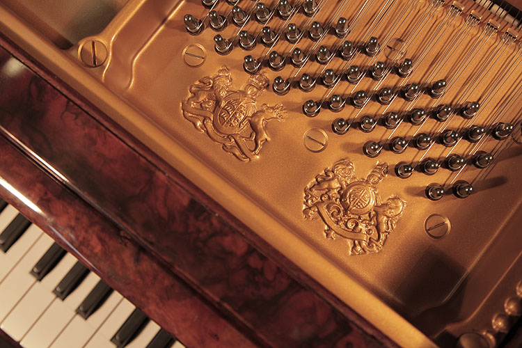 Schiedmayer manufacturer's stamp on frame