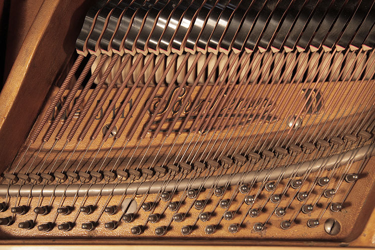 Soren Jensen piano serial number and model D on frame