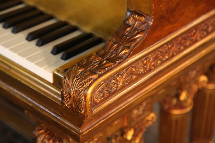 Piano cheek detail