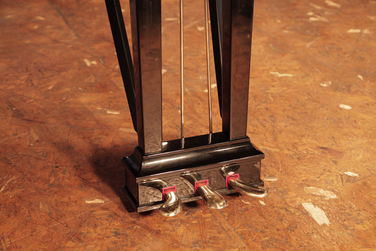 Steinway Model A three-pedal piano lyre  