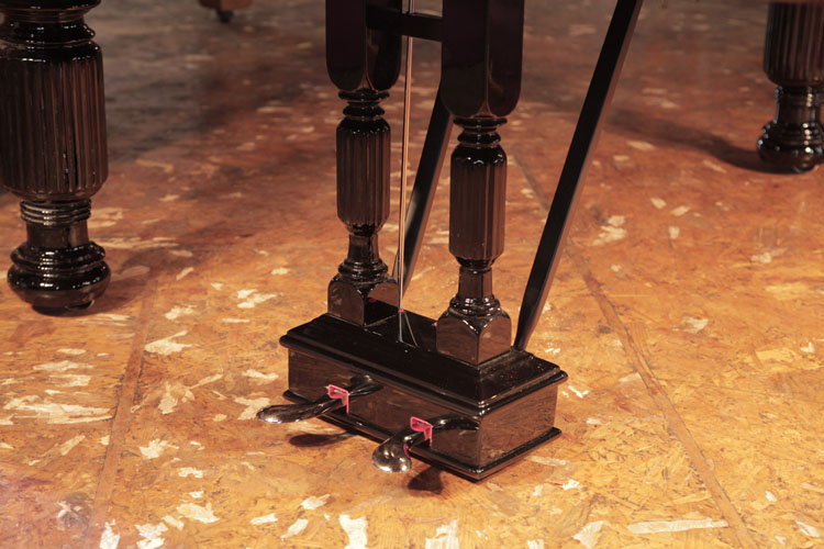 Steinway Model A two-pedal piano lyre with fluted spindles 