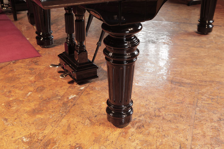 Steinway Model A fluted, barrel piano leg 