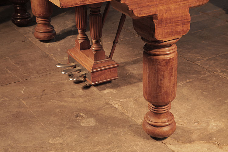 Steinway turned, barrel piano leg