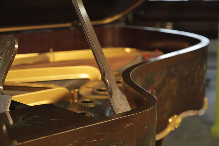 Steinway Model B piano lidstay