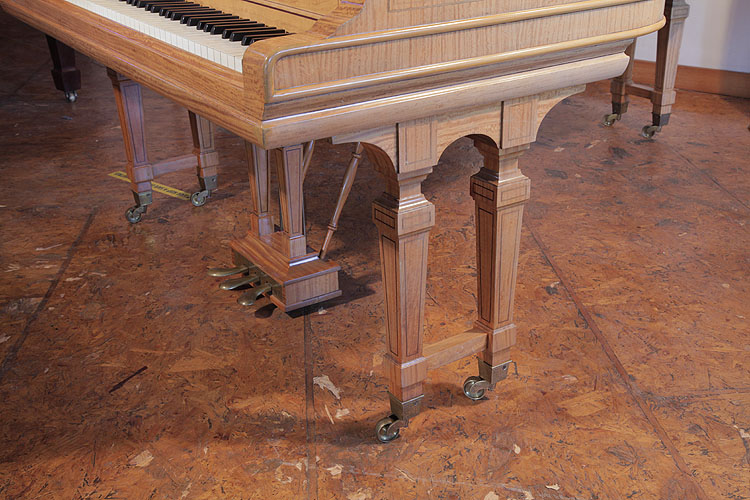 	
Steinway Model B gate legs with stringing inlay  