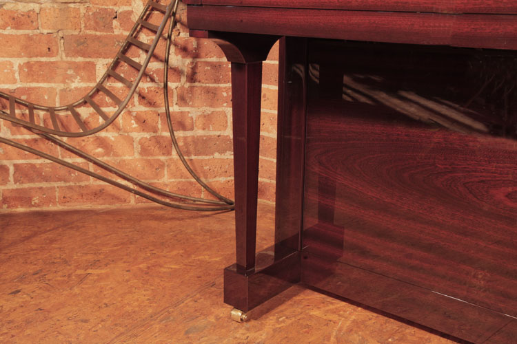 Steinway square, tapered concave, fluted piano leg 