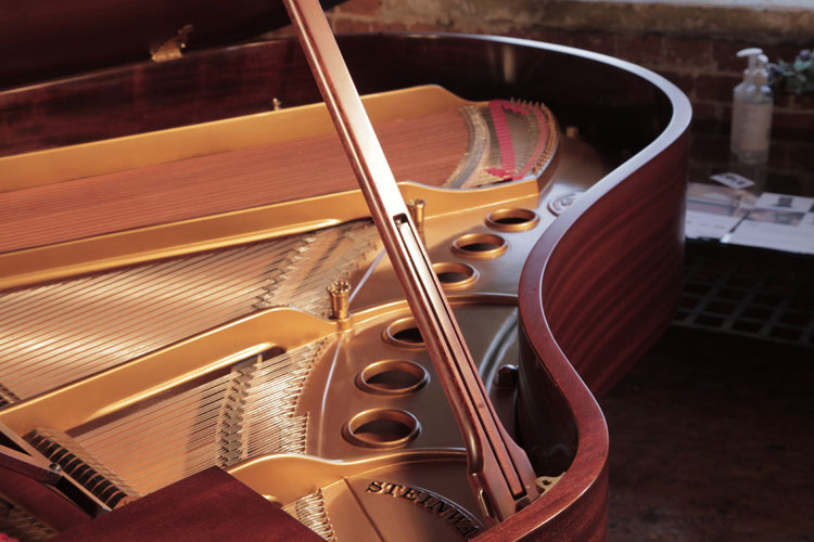 Steinway Model B piano lidstay