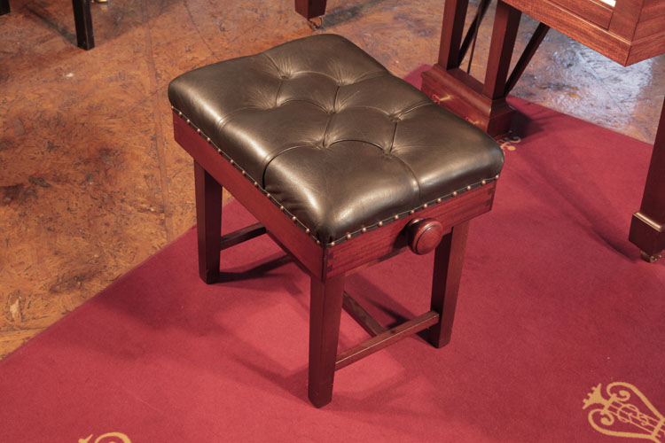 Piano comes with a matching piano stool