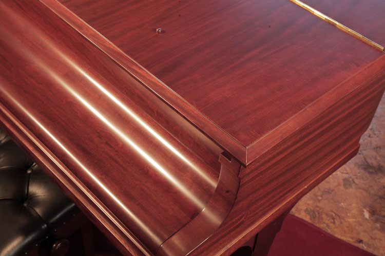 Steinway  mahogany wood grain