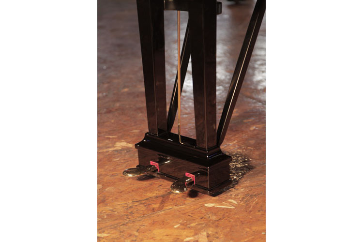 Steinway Model M two-pedal piano lyre