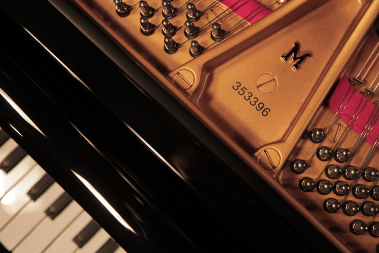 Steinway piano serial number on frame