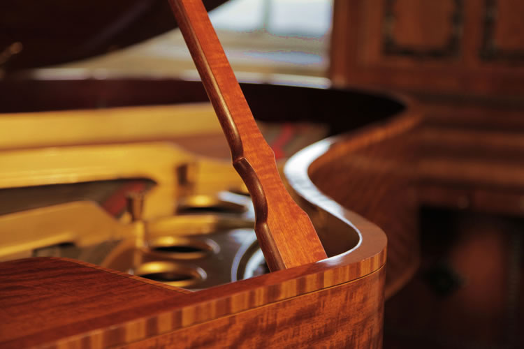 Steinway Model O piano lidstay