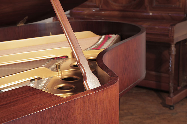 Steinway Model O piano lidstay