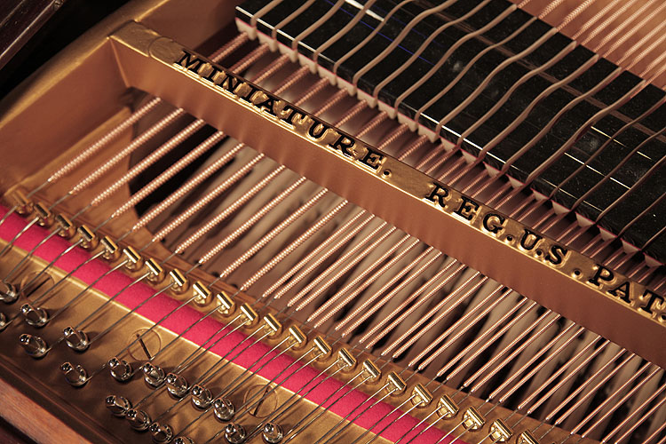 Steinway rebuilt instrument. Piano has been rebuilt in Germany by Steinway Academy trained technicians using 100% Steinway parts