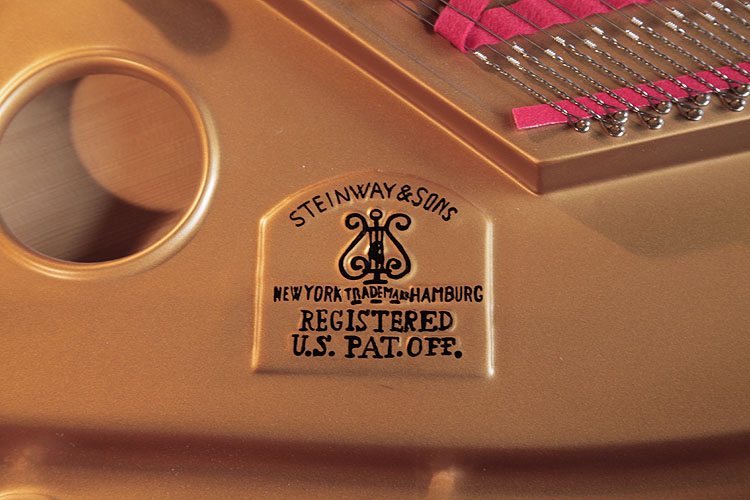 Steinway rebuilt instrument. Piano has been rebuilt in Germany by Steinway Academy trained technicians using 100% Steinway parts