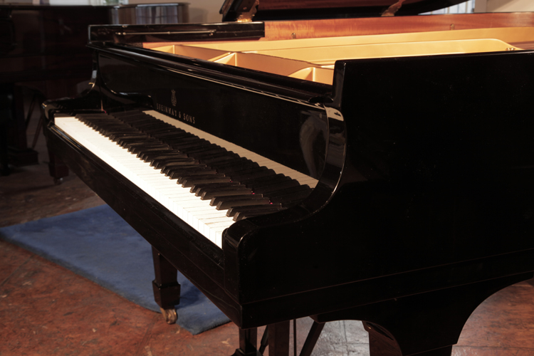 Steinway rounded piano cheek 