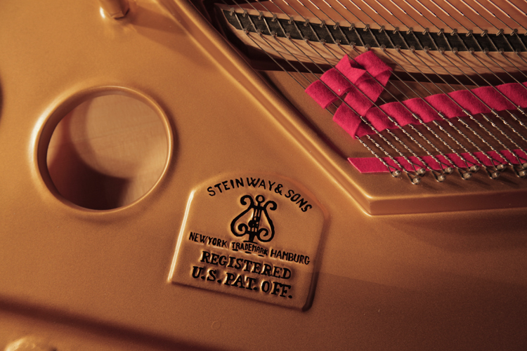 Steinway rebuilt instrument. Piano has been rebuilt in Germany by Steinway Academy trained technicians using 100% Steinway parts