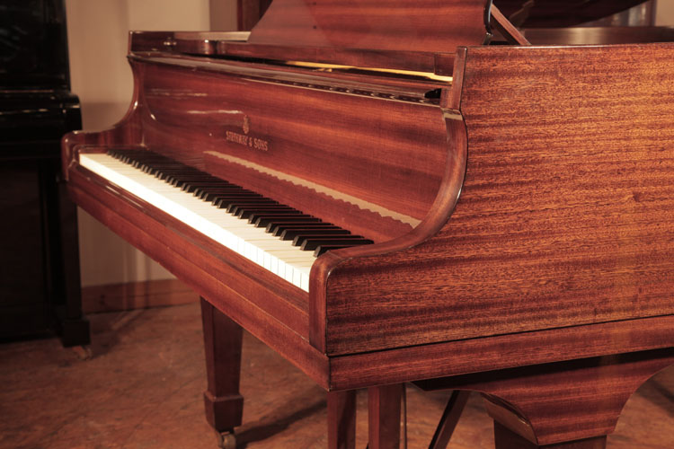Steinway Model S rounded piano cheek